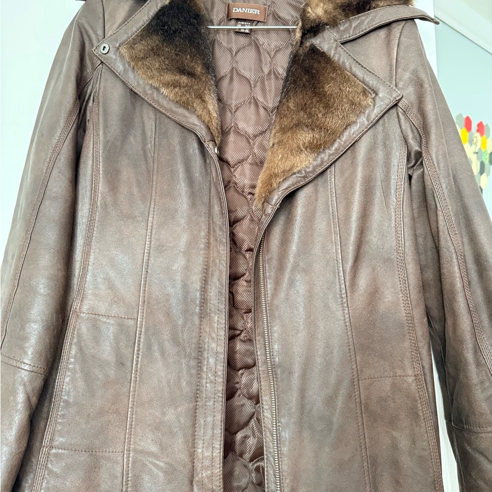 Brown Leather Jacket